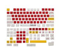Koanhinn 138 teclas PBT teclas Cherry Dye Sublimation 2 máquinas Keycap para MX Switches Teclado Mecánico