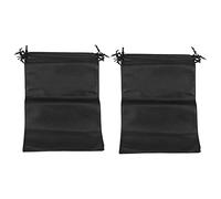 Koanhinn 16 unids zapatos bolsa, cubierta de zapatos negro impermeable anti almacenamiento portátil para, Negro