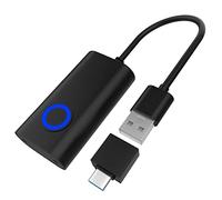 Koanhinn 2 en 1 USB Ratón Jiggler Mouse No Detectable Mouse Mouse Automático Ordenador Ratón Jiggler Tiene Ordenador Despertar Ratón