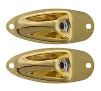 Koanhinn 2Pcs ZóCalos de Placa de Enchufe de Entrada de Salida de para Piezas de Repuesto de Guitarra