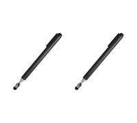 Koanhinn 2X LáPiz ÓPtico TelescóPico Universal para Pantallas TáCtiles, Puntero RetráCtil y LáPiz ÓPtico con Punta Flocada Especial (Negro)