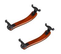 Koanhinn 2X Soporte para El Hombro para Violín Soporte Profesional 1/4 1/2 Tamaño Completo Ajustable Madera para Arce Soporte para El Hombro para Violín Accesorios para Piezas de Violín
