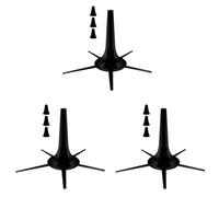 Koanhinn 3 soportes para trompetas portátiles de metal plegable con 5 patas para trompetas