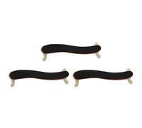 Koanhinn 3X Apoyo de Hombro de Violin de Madera de Arce Profesional Tamano Ajustable 3/4 4/4