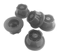 Koanhinn 5 piezas de cubierta de motor ojales tapones absorbentes de repuesto para auto accesorios de goma para W204 C218 A6420940785