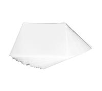 Koanhinn 50 UNIDADES protectora de vinilo para tocadiscos LP disco de vinilo autoadhesivo 12