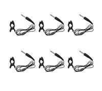 Koanhinn 6 micrófonos universales para guitarra acústica negra con contacto piezoeléctrico