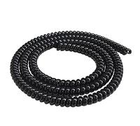 Koanhinn 6 unidades de 1 m de protección para tubo de cable de bicicleta eléctrica, en espiral, cable de protección de alambre, para scooter y motocicleta