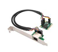 Koanhinn Adaptador de red Gigabit de 2,5 G con 1 puerto 2500 Mbps Mini PCIe 2,5 Gb Ethernet Tarjeta controladora RJ45 LAN