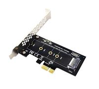 Koanhinn Adaptador PCIE a M2 PCI 3.0 X1 a NVME SSD M2 PCIE Raiser Adaptador Soporte 2230 2242 2260 2280 M.2 SSD