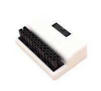Koanhinn ATX 24 Pin 90 Grados Adaptador de enchufe de alimentación para placa base, cable de alimentación modular para cable de alimentación