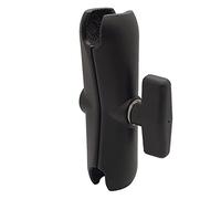Koanhinn Brazo de doble base de aleación de aluminio de 15 cm para RAM con soporte de base de bola de 1,5 cm para cámara de motocicleta, brazo de expansión