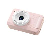 Koanhinn Cámara Digital 4K, Fotografía de Alta Definición, CCD, Selfie, Pequeña Cámara de Principiante para Campus, Estudiantes, Cámara Selfie, Rosa