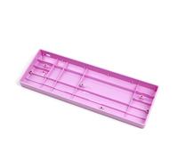 Koanhinn Carcasa de plástico para 60% teclado mecánico carcasa de plástico apto para la mayoría de los mini teclados mecánicos GH60 A60 DZ60 XD60 Lila