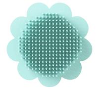 Koanhinn Cepillo de champú de silicona para , cepillo exfoliante de silicona, cepillo de ducha, cuidado del baño, electrodomésticos para el masaje del cabelludo, verde