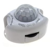 Koanhinn Detector de sensor de movimiento infrarrojo PIR DC5-24V Interruptor de temporizador de encendido y apagado automático Luz LED Cuerpo PIR Sensor de movimiento Lámpara ()