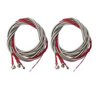 Koanhinn Juego de 10 cuerdas de acero para guitarras de bajo de 5 cuerdas, grandes y duraderas