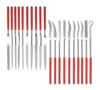 Koanhinn Juego de 20 limas de aguja para joyas, limas de mano, de dientes, juego de herramientas