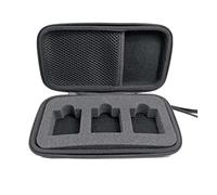 Koanhinn Lavalier - Bolsa de almacenamiento para micrófono, de viaje, caja protectora para micrófono inalámbrico Go Ii/Go 2 de doble canal, Black
