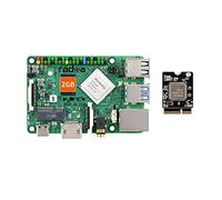 Koanhinn Módulo de ordenador ROCK3 con módulo WiFi inalámbrico A1 basado en RK3568 -A55 2 GB de diseño de memoria RAM