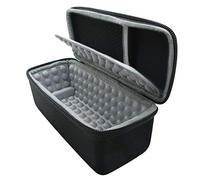 Koanhinn rígida de viaje bolsa de almacenamiento a prueba de golpes cubierta protectora con cremallera correa para altavoces Flip 3/4/5 SoundLink - Negro + Gris, Negro y gris