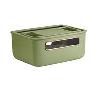 Koanhinn Router inalámbrico WiFi Rack Caja de almacenamiento de cable de alambre Caja organizadora Enchufe Enchufe inalámbrico WiFi Router Board Bracket(verde)