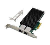 Koanhinn ST7319 X540-T2 PCIe X4 5.0GT/S Duals Port RJ45 10G Tarjeta de red convergente tarjeta de red de servidor de red