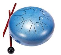 Koanhinn Tambor de lluvia de 8 tonos, tambor de chakra para exteriores, instrumento de jardín, tambor de lluvia, tambor B
