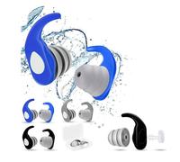 Koanhinn Tapones para los oídos para nadar, 3 pares, adultos y niños, tapones para los oídos de natación para hombres y mujeres, tapones para los oídos impermeables A