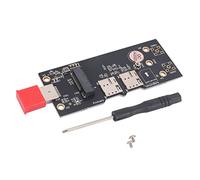 Koanhinn Tarjeta elevadora adaptador NGFF M.2 Key B a USB 3.0 con doble ranura NANO para conector para módulo WWAN/LTE