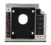 Koawensa 2ª HDD Ssd Reemplazo De Bandeja De Funda Para T420 T530 T520 T530 W520 W520 W530, Interno Para Ordenador Portátil CD/DVD-Rom Adaptador De 2.5 Pulgadas 12,7 Mm