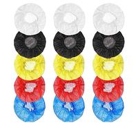 Koawensa 200 unidades funda de micrófono desechable, parabrisas, micrófono de mano para Karaoke estudio de grabación Ktv (colores melaces)