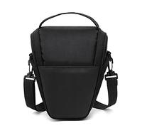 Koawensa - Bolsa para cámara de fotos de tres esquinas para cámara de fotos con correa y bolsa para cámara digital réflex digital