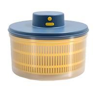 Koawensa Centrifugador eléctrico de ensalada - Secador de verduras de lechuga, recargable por USB, de secado rápido, con cuenco