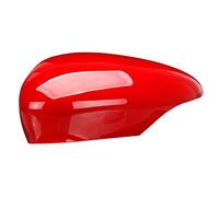 Koawensa Cubierta de la Tapa del Retrovisor Lateral Cubierta Retrovisor de la Puerta de la Ala Izquierda para Fiesta MK7 2008-2017 Rojo
