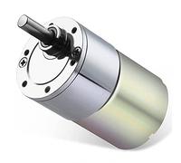 Koawensa DC 12V 30/Min Motoreductor de par alto eléctrico Mini Reducción de velocidad Motoreductor Eje de salida excéntrico 37Mm Caja de engranajes