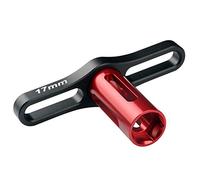 Koawensa Herramienta de Llave Hexagonal de Buje de Tuercas de Rueda de Metal, 17 mm para Camión Monstruo de Coche Control remoto Todoterreno 1: 8 SUMMIT E-