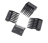 Koawensa - Juego de 4 peines de fijación para guía de corte con soporte metálico (3 mm, 6 mm, 9 mm, 12 mm)