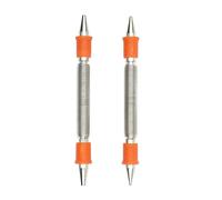 Koawensa - Juego de herramientas de resorte (2 piezas, 1/32 Po, 1/16 Po, 3/32 Po, 1/8 Po, Punzón de uñas, Juego de extracción de remaches de resorte para madera