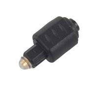 Koawensa Mini adaptador de audio óptico de 3.5mm enchufe macho fibra óptica digital para amplificador
