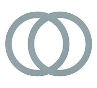 Koawensa Paquete de 2 sellos de junta de licuadora para modelos de licuadora Osterizer, piezas de repuesto de licuadora premium