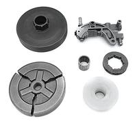 Koawensa - Tambor de rueda dentada de embrague para chino 4500 5200 5800 45cc 52cc 58cc kit de rodamiento de rueda dentada de la bomba