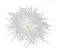 Kobeleen Broche de Plumas, ramilletes de Plumas, Decoraciones de Tela, Material de Plumas de Avestruz, Broche, alfileres de Solapa de Plumas para Mujer y Hombre