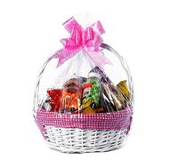 KoberrLi 10 bolsas de celofán transparente de 18 x 25 pulgadas, bolsas de regalo de celofán para fiestas, cestas de regalo, mantas y colchas