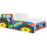 KOBI Lit Enfant Tracteur Multicolor 160 x 80