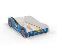 KOBI Litio Enfant RACING AZUL 140x70 Motivo Super Héros