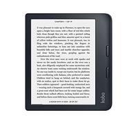 Kobo Libra 2 | eReader | Pantalla 7" táctil Carta EInk antirreflejos | Temperatura del color y brillo ajustables | Reducción luz azul | eBooks y AudioBooks | Memoría 32 GB | Resistente al agua | Negro