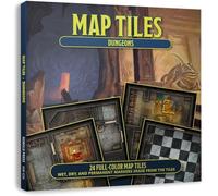 Kobold Press Azulejos de mapa: mazmorras