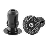 KOBONA 2 Piezas Tapones de Extremo de Manillar de Bicicleta Aleación de Aluminio MTB Puños de Manillar de Bicicleta Tapones Tapas Ligeras Cubierta de Agarre de Manillar de Bicicleta Accesori