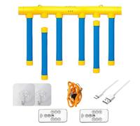 KOBONA Challenge Falling Sticks Juego USB Carga Stick Catcher Machine Control Remoto Falling Sticks Juego Deportivo Educativo Juguete Interactivo para Padres e Hijos